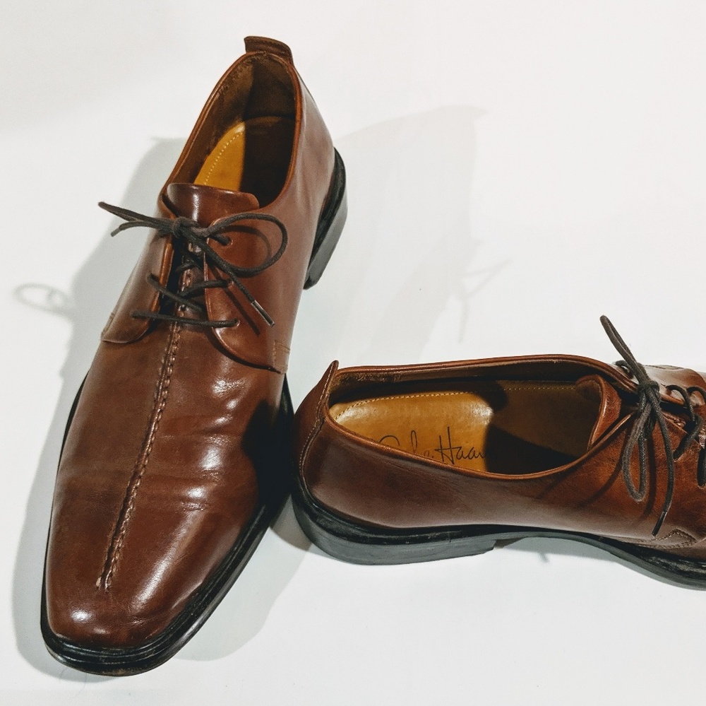 Men's Cole Haan Cain Center Seam Oxford- Brown